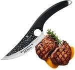 CHEF CUISINE BBQ Messer 53-55 HRC Stahl | 20,5 cm geschmiedete Klinge aus...