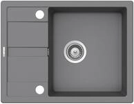 Schock Superb D-100N A Croma - SUPD100NAGCR Granitsp&uuml;le Einbausp&uuml;le Grau