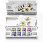 Winsor & Newton 0390671 Cotman Aquarellfarben im Set, Lebendige Aquarellfarben mit