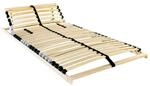 vidaXL Bett-Lattenrost Braun 120 x 190 cm Massivholz Buche, Moderne Bettbasis,
