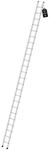 PROREGAL Sprossen-Anlegeleiter 350mm ohne Traverse Made in Germany | 24...