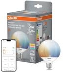 Osram SMART+ LED-Lampe Globe 95 E27 Tunable White, dimmbar, Matter-kompatibel, WiFi,