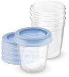 Philips AVENT SCF619/05 Aufbewahrungsbecher f&uuml;r Muttermilch, Becher inklusive Deckel