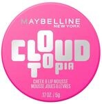 Maybelline New York Cloudtopia Wangen- & Lippen Mousse, 2-in-1 Blush & Lippenfarbe