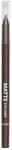 GOSH Matte Eyeliner in intensivem Schwarz I cremig weiche Textur f&uuml;r einfaches