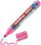edding 360 Whiteboardmarker - pink - 1 Whiteboard Stift - Rundspitze 1,5-3 mm -
