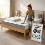Arensberger Matratze LINA 180x200cm H&ouml;he 11cm | NANOCELL&reg; Gel-Schaum |...