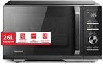 Toshiba MW3-AC26SFI(BK) Mikrowelle mit Grill und Hei&szlig;luft/6-in-1