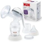 NUK Handmilchpumpe | Weiches Silikonkissen | Ergonomischer Pumphebel | Mit Perfect