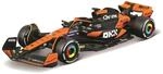 Bburago Formel 1 McLaren Team MCL38 (2024): Modellauto im Ma&szlig;stab 1:43, von Fahrer