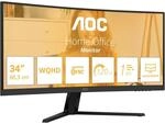 AOC CU34B3E 34 Zoll Curved, UW-QHD Monitor, 120Hz, VA Panel, 4ms GtG, HDR Ready,