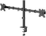 Hama Monitorhalterung 2 Monitore, 13"-35", vollbeweglich, 360&deg; drehbar
