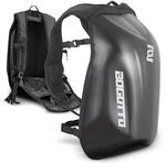 Bogotto Hump Race Carbon Look Motorrad Rucksack mit Hartschalenkonstruktion,