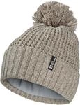 Jack Wolfskin Unisex Medley Knit W Beanie-M&uuml;tze, Linen, S EU