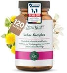 Bitterkraft! Leber-Komplex Kapseln mit Cholin - pflanzlich & nat&uuml;rlich -