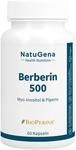 NatuGena Berberin 500, 150 mg Myo-Inositol & 5 mg Piperin, 500 mg mg Berberin...