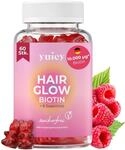 yuicy&reg; 10.000* &micro;g Biotin hochdosiert - Zuckerfreie Haar Vitamine mit Niacin,