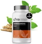 Ashwagandha hochdosiert mit Magnesiumglycinat, Vitamin B6 und Zink &ndash; Stress-...