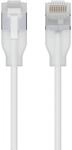 Ubiquiti UACC-Cable-Patch-EL-C6A-15M-W cavo di rete Translucent, Bianco Cat6a