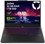 Lenovo Legion Pro 7 Gaming AI Laptop | 16" WQXGA OLED 240Hz Display | AMD Ryzen 9