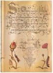 Flemish Rose MIDI Lined: Hardcover, 120 gsm, ribbon marker, memento pouch, clasp