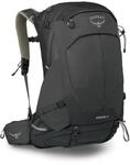 Osprey STRATOS 34L Herren Wanderrucksack - Campingtasche mit wasserdichtem