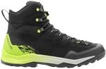 LOWA Stiefel mittel EXPLORER GTX MID schwarz/limone, 41