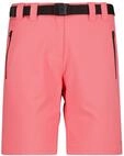 CMP Damen Trekking Bermuda Shorts mit G&uuml;rtel und Dry Function Ergonomische,