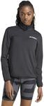 adidas Damen Terrex Multi Climawarm Half Zip Tech Fleece Sweatshirt, Black, XS