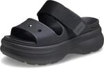 Crocs Soho Damen-Sandalen mit zwei Riemen, 6,1 cm Plateau, LiteRide...