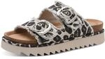 Tamaris Damen Fu&szlig;bett Pantolette mit Trichterabsatz, braun, 40 EU