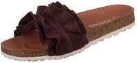 VERBENAS Rocio Serraje Volante 3300620220 Marron Velour Braun (Marron), 39