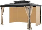 VEVOR Pavillonvorhang, 2840x2840x2040 mm, 4-teilige