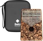 Art Series Kalimba 17 Little Monster Laser