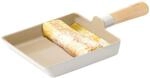 FIKA K&uuml;che Tamagoyaki-Pfanne mit Holzgriff, japanische Omelett-Bratpfanne,