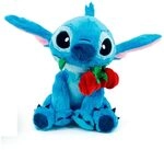 Lilo & Stitch Pluche - Met Roos - 25 cm