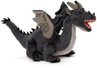 Uni-Toys - Drache grau - 34 cm (L&auml;nge) - Pl&uuml;schtier, Kuscheltier