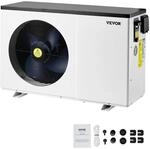 VEVOR Elektrische Pool-W&auml;rmepumpe, 3,22&ndash;15,25kW Heizleistung, energiesparende