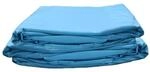 CF Poolfolie Ersatzfolie Ovalformbecken 730x360x120cm - Dicke 0,6mm - Overlap -...