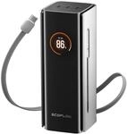 EcoFloW Rapid Pro Laptop Powerbank 20000mAh, 230W Power Bank mit 60cm ausziehbarem