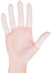 Hygostar Nitril-Fingerling, weiss, L puderfrei