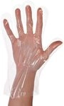 FRANZ MENSCH 50 St&uuml;ck Hygostar LDPE-Handschuhe Polyclassic Soft, transparent,...