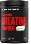Body Attack Micronised Creatine Powder (Creapure&reg;) 500 g - hochwertiges Kreatin 100%