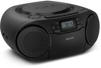Philips Tragbare CD-Soundmaschine mit Kassettenspieler TAZ2200, DAB+/UKW-Radio,