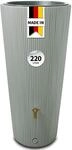 4rain Vaso Decor 2in1 bepflanzbare Regentonne 220 Liter Agave inkl....