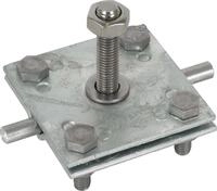 Dehn 478141 &ndash; Dreistockklemme Verbindung Rand 7 &ndash; 10/30 &ndash; 40 mm ST/tZn