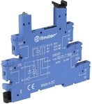 Finder 93.01.3.240 Relaissockel mit Halteb&uuml;gel, mit LED, mit...