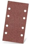 MENZER Red Klett-Schleifbl&auml;tter, 180 x 93 mm, 8-Loch, f. Schwingschleifer,