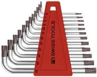 PB Swiss Tools Winkelschraubendreher- Satz im Kunststoffhalter 12-teilig T6-T45