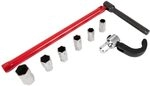 D&ouml;nges Standhahnmutterschl&uuml;ssel Set 13 mm, Kralle SW 36 + Eins&auml;tze 9-17 mm 